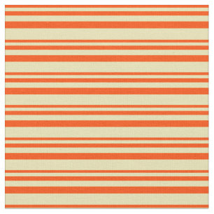 Tissu Motif rouge et brun