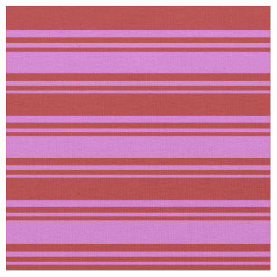 Tissu Motif rouge et orchidée