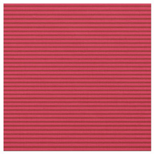 Tissu Motif rouge foncé et rayures de Crimson / lignes