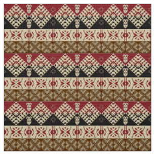 Tissu motif sans couture africain ethnique