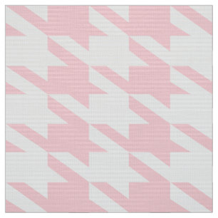 Tissu Motif sans couture blanc et rose