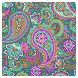Tissu Motif sans couture floral II de Paisley + vos