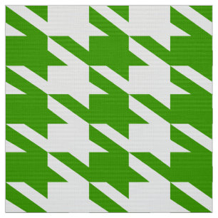 Tissu Motif sans couture vert et blanc