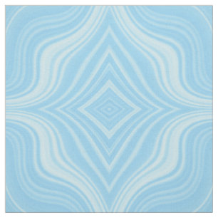 Tissu Motif Sky Blue Wavy Rhombus