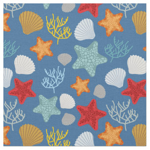 Tissu Motif sous-marin de la vie