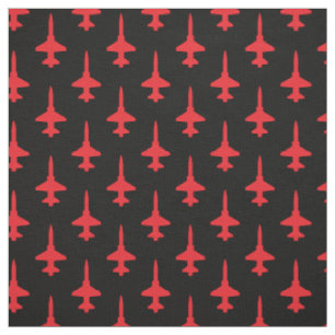 Tissu Motif Talon rouge T-38 en noir