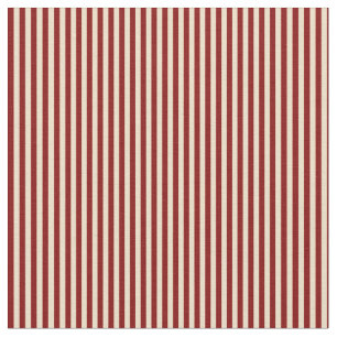 Tissu Motif Tan et Maroon Stripes