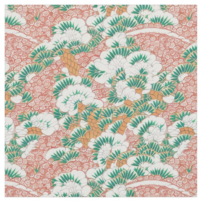 Tissu Motif traditionnel japonais chinois (Fermer)