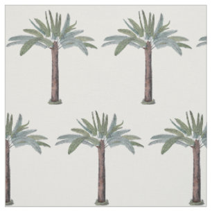 Tissu Motif Tropical Palm Tree sur n'importe quelle coul