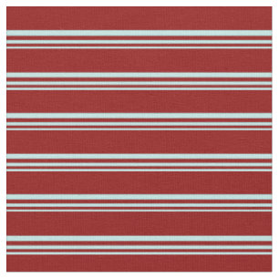 Tissu Motif Turquoise et rouge foncé