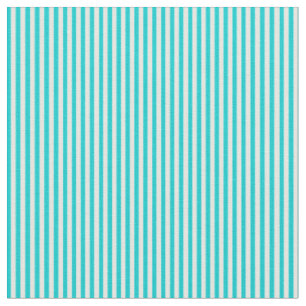 Tissu Motif Turquoise foncé et rayures de crème de menth