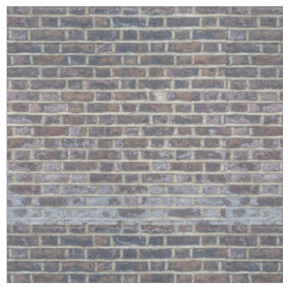 Tissu Motif urbain carrelé de texture de mur de briques