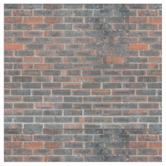Tissu Motif urbain carrelé de texture de mur de briques