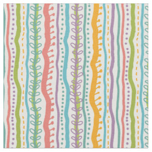 Tissu Motif vertical des bandes Abstraites
