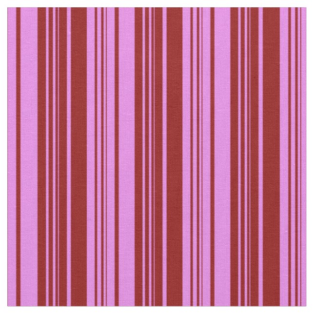 Tissu Motif Violet et Dark Red Lines (Fermer)