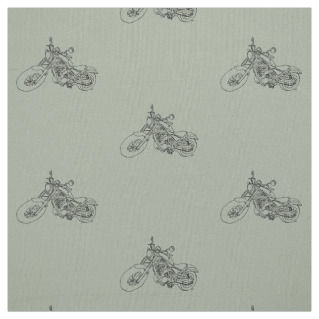 Tissu motocycle (Échantillon)