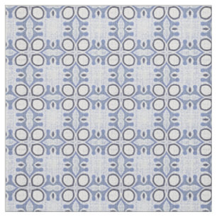 Tissu Moyenne foncé Pastel Bleu Bali Batik Motif
