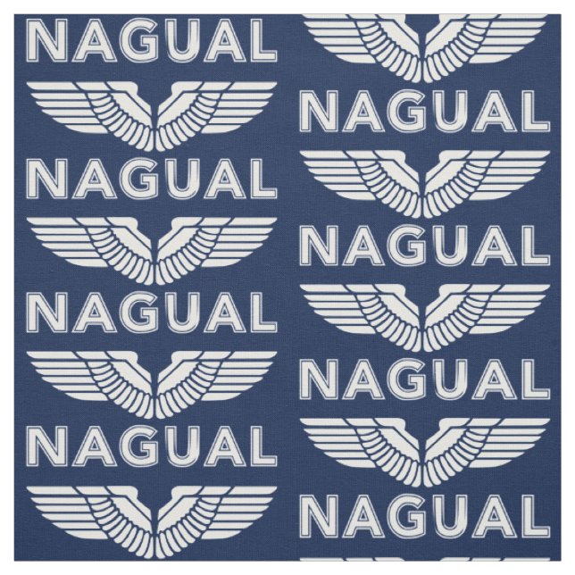 Tissu Nagual Ou Nahual Avec Le Pouvoir Toltèque Des Aigl (Échantillon)