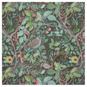 Tissu Nid d'oiseaux