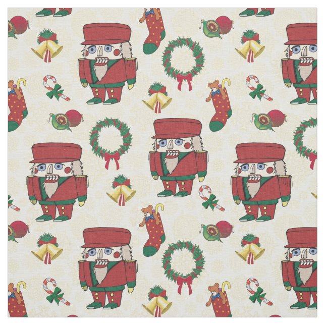 Tissu Noël de Nutcracker (Échantillon)