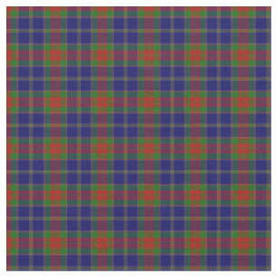 Tissu Noël Matin écossais Tartan Motif