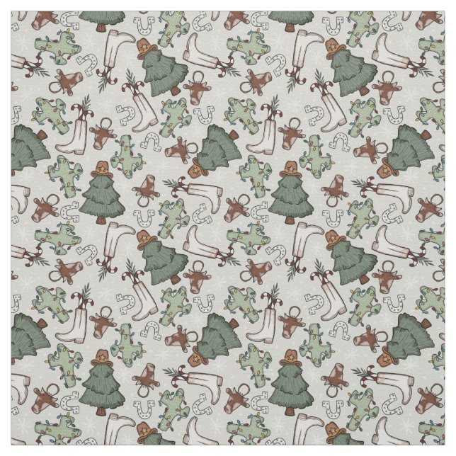 Tissu Noël occidental (Échantillon)