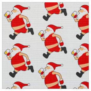 Tissu Noël père Noël