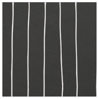 Tissu Noir avec lignes blanches