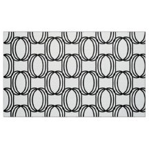 Tissu noir et blanc moderne