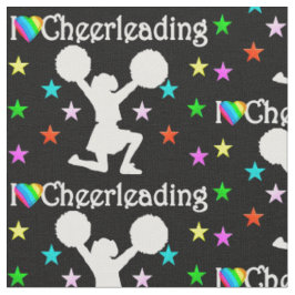 TISSU NOIR SUPER STAR CHEERLEADE