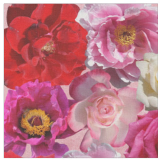 Tissu nombreux tissus d'impression rose