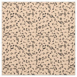 Tissu Notes musicales