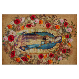 Tissu Notre-Dame des Roses de Guadalupe 2006