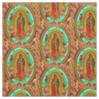 Tissu Notre Dame Guadalupe-Mexique Sainte Vierge Marie