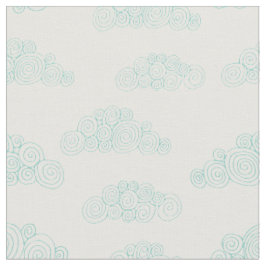 Tissu Nuages de pluie