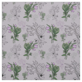 Tissu Nuit de Belladonna