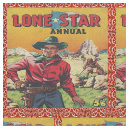 Tissu occidental de cowboy solitaire de StarTexas