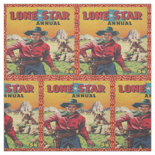 Tissu occidental de cowboy solitaire de StarTexas