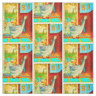 Tissu Oie de mère dans la comptine de Chambre
