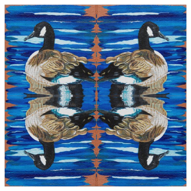 Tissu Oie du Canada (Échantillon)