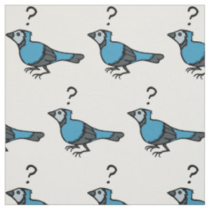 Tissu Oiseau confuse