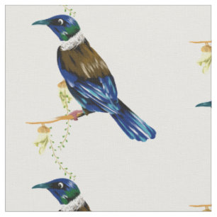Tissu Oiseau indigène de Tui Nouvelle-Zélande