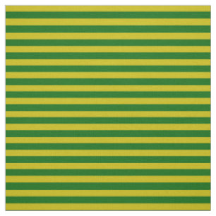 Tissu Or foncé, maille verte de l'île, rayures