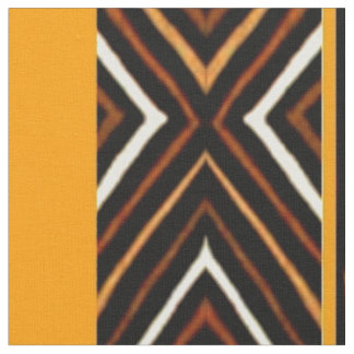 Tissu Orange africaine
