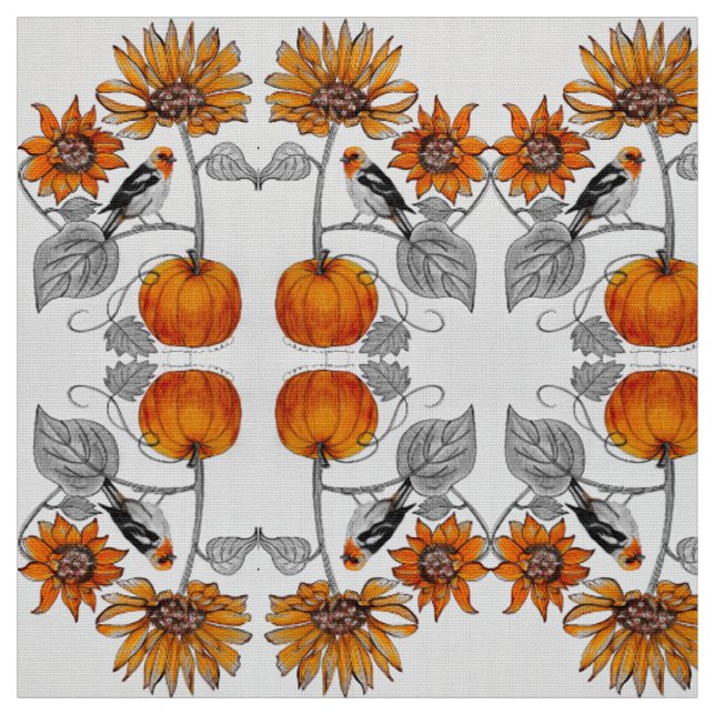 Tissu Orange Orange (Échantillon)