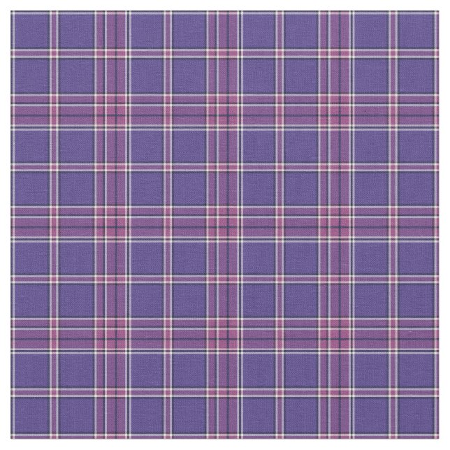 Tissu Orchidée et plaid pourpre violet de mode (Fermer)