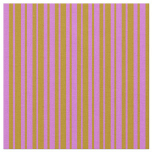 Tissu Orchidée et verge foncée Motif rayé
