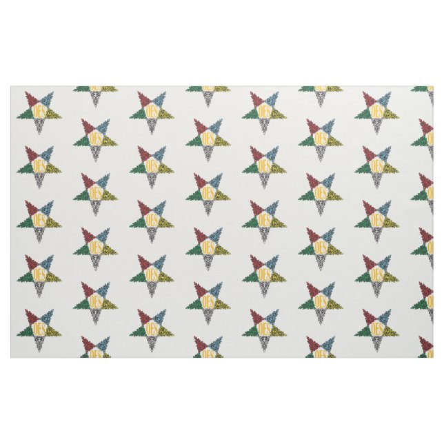 Tissu oriental d'étoile (Fat Quarter)