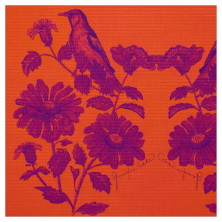 Tissu Oriole orange