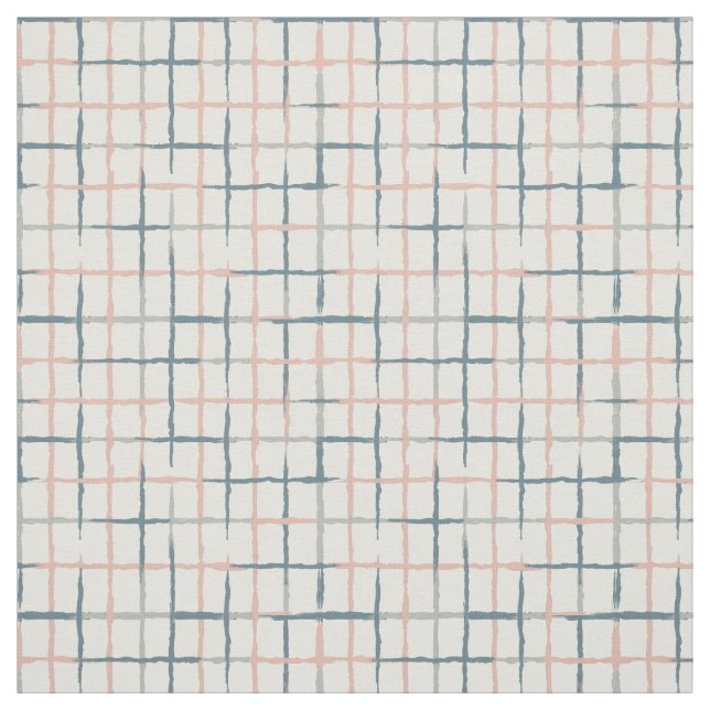 Tissu Painted Grid  (Échantillon)